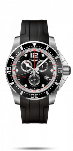 Watch Winder for watch Longines HydroConquest HydroConquest 47.5 Chronograph Quartz Stainless Steel / Black / Rubber