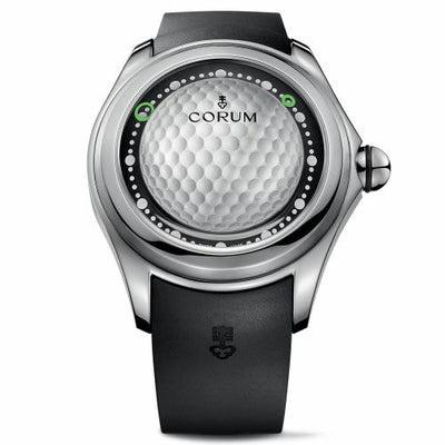 Remontoir à montres pour montre Corum Bubble Big Bubble Magical 52 Titanium / Golf Ball / Rubber