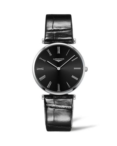 Remontoir à montres pour montre Longines La Grande Classique La Grande Classique Quartz 36 Stainless Steel / Noire - Roman