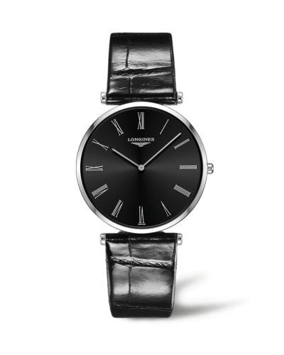 Remontoir à montres pour montre Longines La Grande Classique La Grande Classique Quartz 37 Stainless Steel / Noire - Roman