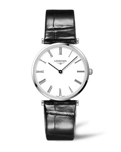 Remontoir à montres pour montre Longines La Grande Classique La Grande Classique 38 Stainless Steel / Blanc - Roman