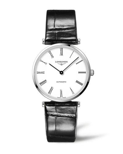 Remontoir à montres pour montre Longines La Grande Classique La Grande Classique Automatic 38 Stainless Steel / Blanc - Roman