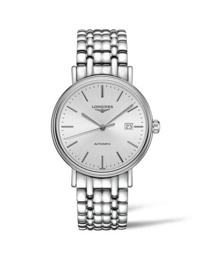 Watch Winder for watch Longines Presence Presence 40 Automatic Stainless Steel / Silver / Bracelet