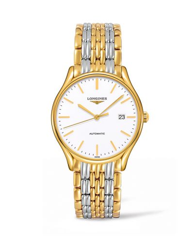 Watch Winder for watch Longines Lyre Lyre 38.5 Automatic PVD Gold / White / Bracelet