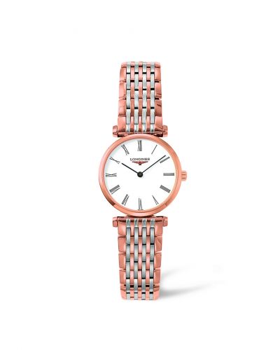 Remontoir à montres pour montre Longines La Grande Classique La Grande Classique Quartz 24 Two Tone Rose Roman