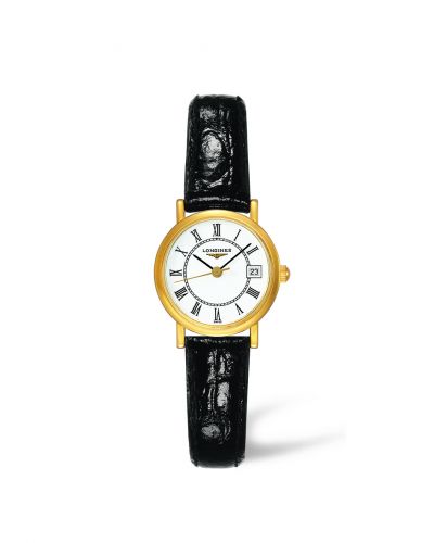 Watch Winder for watch Longines Presence Presence 23.5 Quartz Yellow Gold / White - Roman