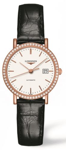 Watch Winder for watch Longines Elegant Elegant Collection Automatic 29 Pink Gold / Diamond / White