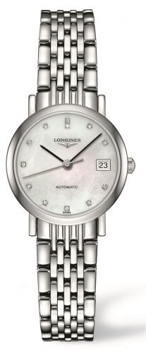 Watch Winder for watch Longines Elegant Elegant Collection 25.5 Automatic Stainless Steel / MOP / Bracelet