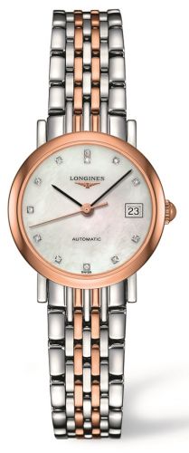 Watch Winder for watch Longines Elegant Elegant Collection 25.5 Automatic Stainless Steel / Red Gold / MOP