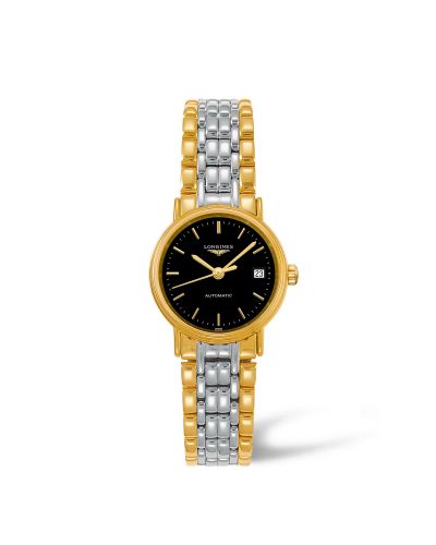 Watch Winder for watch Longines Presence Presence 25.5 Automatic PVD Gold / Black / Bracelet