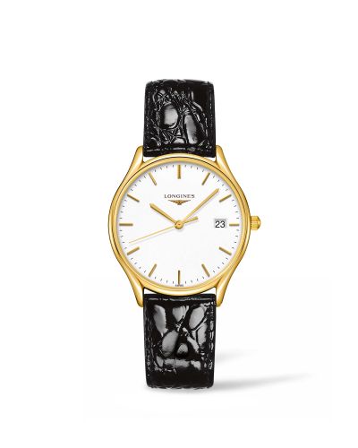 Watch Winder for watch Longines Lyre Lyre Quartz 32 Yellow Gold PVD / White / Strap