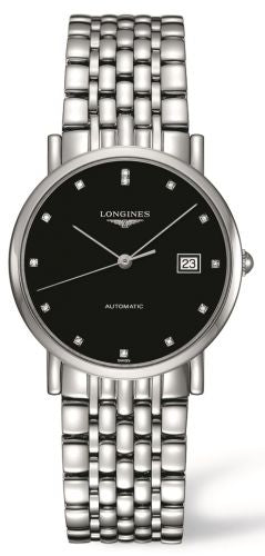 Watch Winder for watch Longines Elegant Elegant Collection 34.5 Automatic Stainless Steel / Black / Bracelet