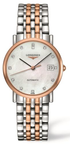 Watch Winder for watch Longines Elegant Elegant Collection 34.5 Automatic Stainless Steel / Red Gold / MOP