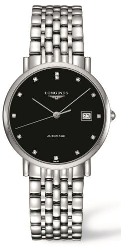 Watch Winder for watch Longines Elegant Elegant Collection Automatic 37 Stainless Steel / Black / Bracelet