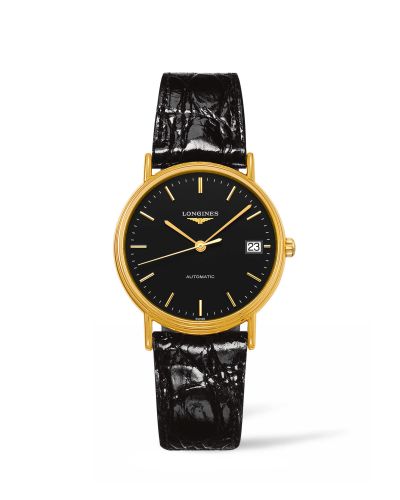 Watch Winder for watch Longines Presence Presence Automatic 34.5mm Stainless Steel / PVD Gold / Black