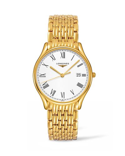 Watch Winder for watch Longines Lyre Lyre Quartz 38.5mm PVD Gold / Roman / Bracelet