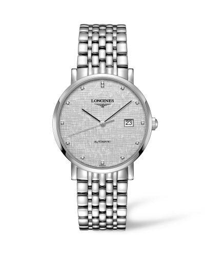 Watch Winder for watch Longines Elegant Elegant Collection Automatic 39 Stainless Steel / Silver/ Bracelet