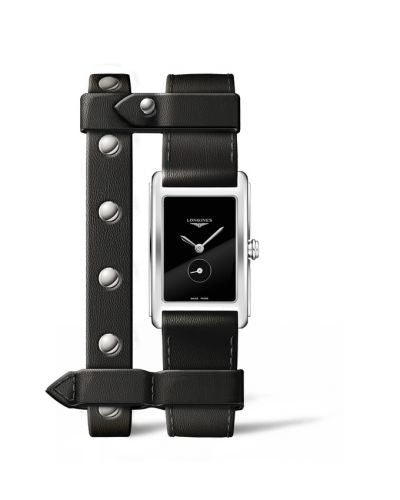 Remontoir à montres pour montre Longines DolceVita DolceVita 20.8 Quartz Stainless Steel / Noire / Yvy Leather