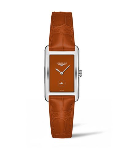 Remontoir à montres pour montre Longines DolceVita DolceVita 23 Quartz Stainless Steel / Orange