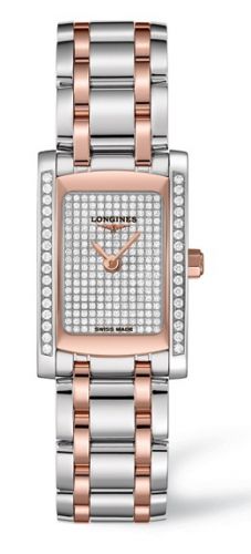 Remontoir à montres pour montre Longines DolceVita DolceVita 20 Quartz Two Tone Rose Diamond