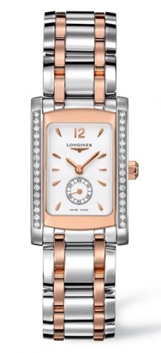 Remontoir à montres pour montre Longines DolceVita DolceVita 20 Quartz Two Tone Rose Diamond