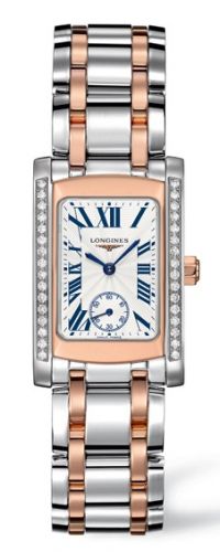 Remontoir à montres pour montre Longines DolceVita DolceVita 20 Quartz Two Tone Rose Diamond