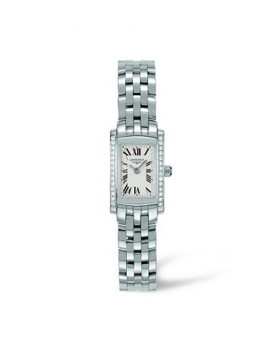 Remontoir à montres pour montre Longines DolceVita DolceVita 16 Quartz Stainless Steel Diamond Roman