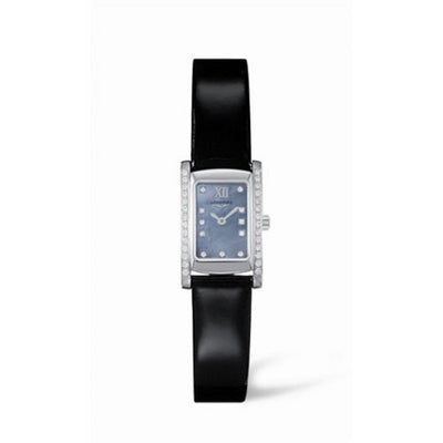 Remontoir à montres pour montre Longines DolceVita DolceVita 16 Quartz Stainless Steel Diamond Bleu