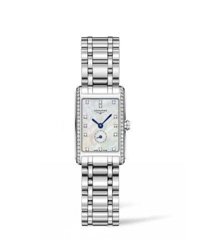 Remontoir à montres pour montre Longines DolceVita DolceVita 20.5 Quartz Stainless Steel / Diamond / MOP / Bracelet