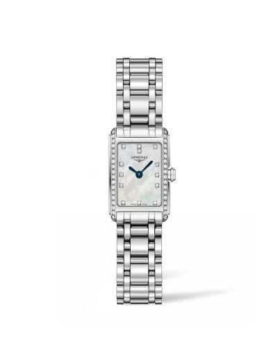 Remontoir à montres pour montre Longines DolceVita DolceVita 17.4 Quartz Stainless Steel / Diamond / MOP / Bracelet