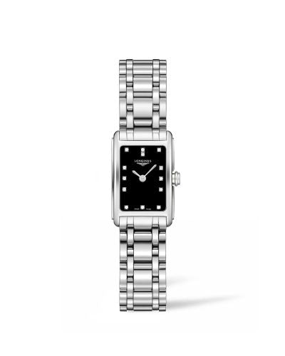 Remontoir à montres pour montre Longines DolceVita DolceVita 17.4 Quartz Stainless Steel / Noire / Bracelet