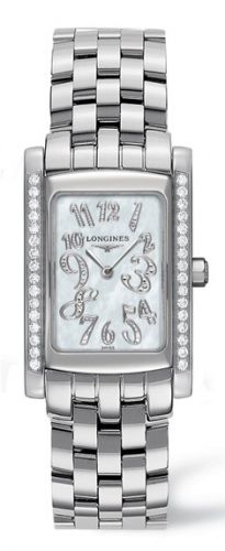 Remontoir à montres pour montre Longines DolceVita DolceVita 22 Quartz Stainless Steel Diamond MOP