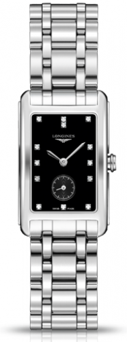 Remontoir à montres pour montre Longines DolceVita DolceVita 23 Quartz Stainless Steel / Noire / Bracelet