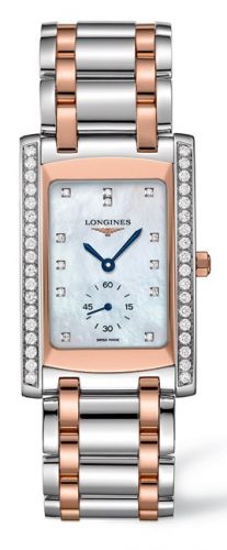 Remontoir à montres pour montre Longines DolceVita DolceVita 22 Quartz Two Tone Rose Diamond
