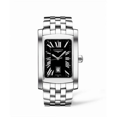 Remontoir à montres pour montre Longines DolceVita DolceVita XL Stainless Steel Noire Roman