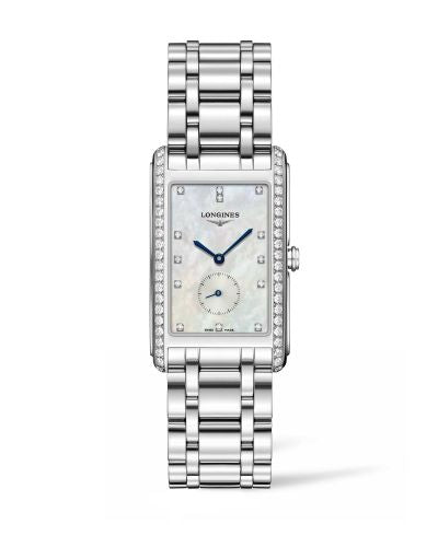 Remontoir à montres pour montre Longines DolceVita DolceVita 25.8 Quartz Stainless Steel / Diamond / MOP / Bracelet
