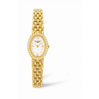 Remontoir à montres pour montre Longines Les Grandes Classiques Prestige Or 15 ovale Diamond