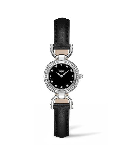 Remontoir à montres pour montre Longines Equestrian Equestrian 23.5 Diamond / Noire