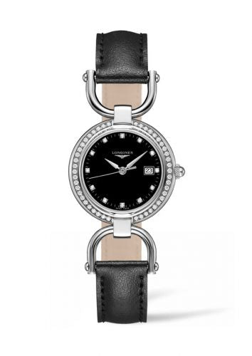 Remontoir à montres pour montre Longines Equestrian Equestrian 30 Diamond / Noire