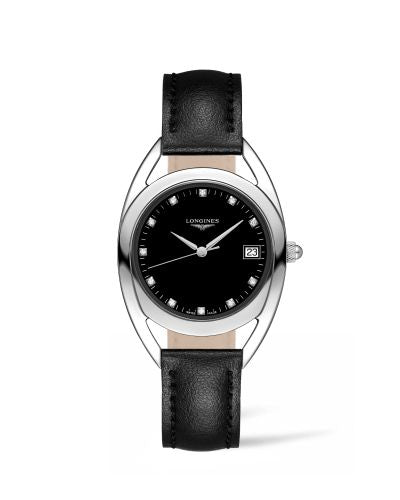 Remontoir à montres pour montre Longines Equestrian Equestrian Horseshoe 34 Noire