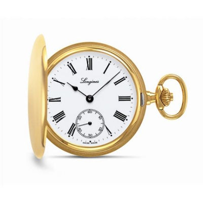 Watch Winder for watch Longines Heritage Pocket Watch Gold-Plated / White - Roman