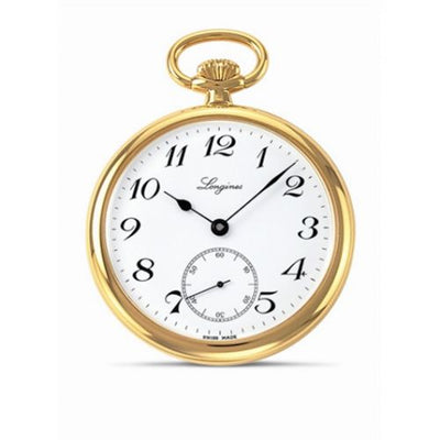 Watch Winder for watch Longines Heritage Pocket Watch Gold-Plated / White - Arabic