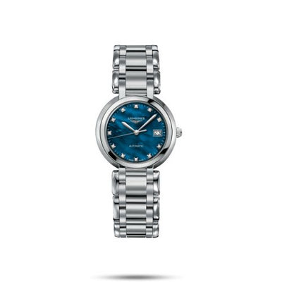 Remontoir à montres pour montre Longines PrimaLuna PrimaLuna Automatic 30 Stainless Steel / Bleu MOP / Bracelet