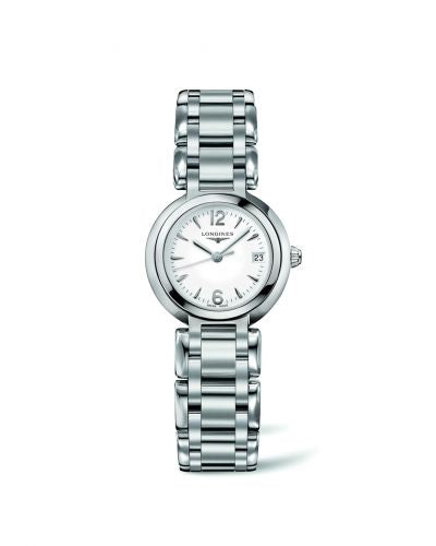 Remontoir à montres pour montre Longines PrimaLuna PrimaLuna Quartz 26.5 Stainless Steel / Blanc / Bracelet