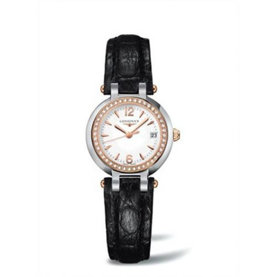 Remontoir à montres pour montre Longines PrimaLuna PrimaLuna Quartz 26.5 Stainless Steel / Rose Or / Diamond / Blanc