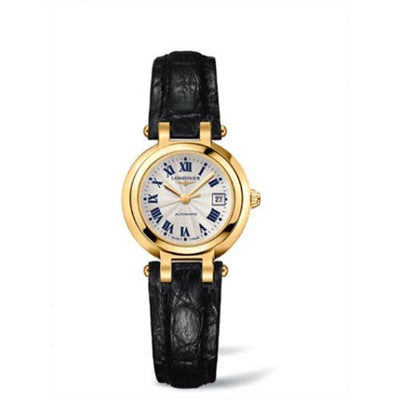 Remontoir à montres pour montre Longines PrimaLuna PrimaLuna Automatic 26.5 Yellow Or Leather