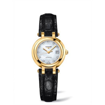 Remontoir à montres pour montre Longines PrimaLuna PrimaLuna Automatic 26.5 Yellow Or Leather MOP