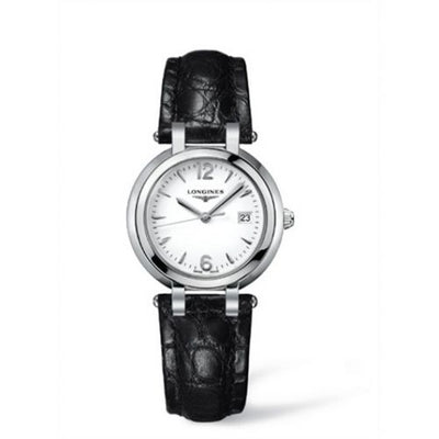 Remontoir à montres pour montre Longines PrimaLuna PrimaLuna Quartz 30 Stainless Steel / Blanc