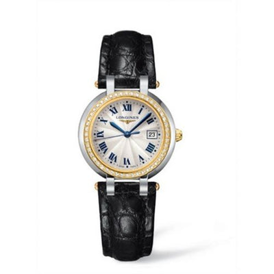 Remontoir à montres pour montre Longines PrimaLuna PrimaLuna Quartz 30 Stainless Steel / Yellow Or / Diamond / Argent - Roman