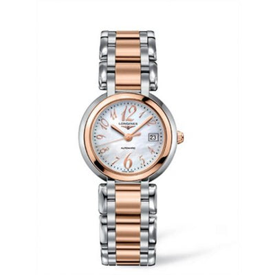 Remontoir à montres pour montre Longines PrimaLuna PrimaLuna Automatic 30 Two Tone Rose Funky MOP